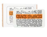 K. Haring “Crack is Wack” Glass Rolling Tray